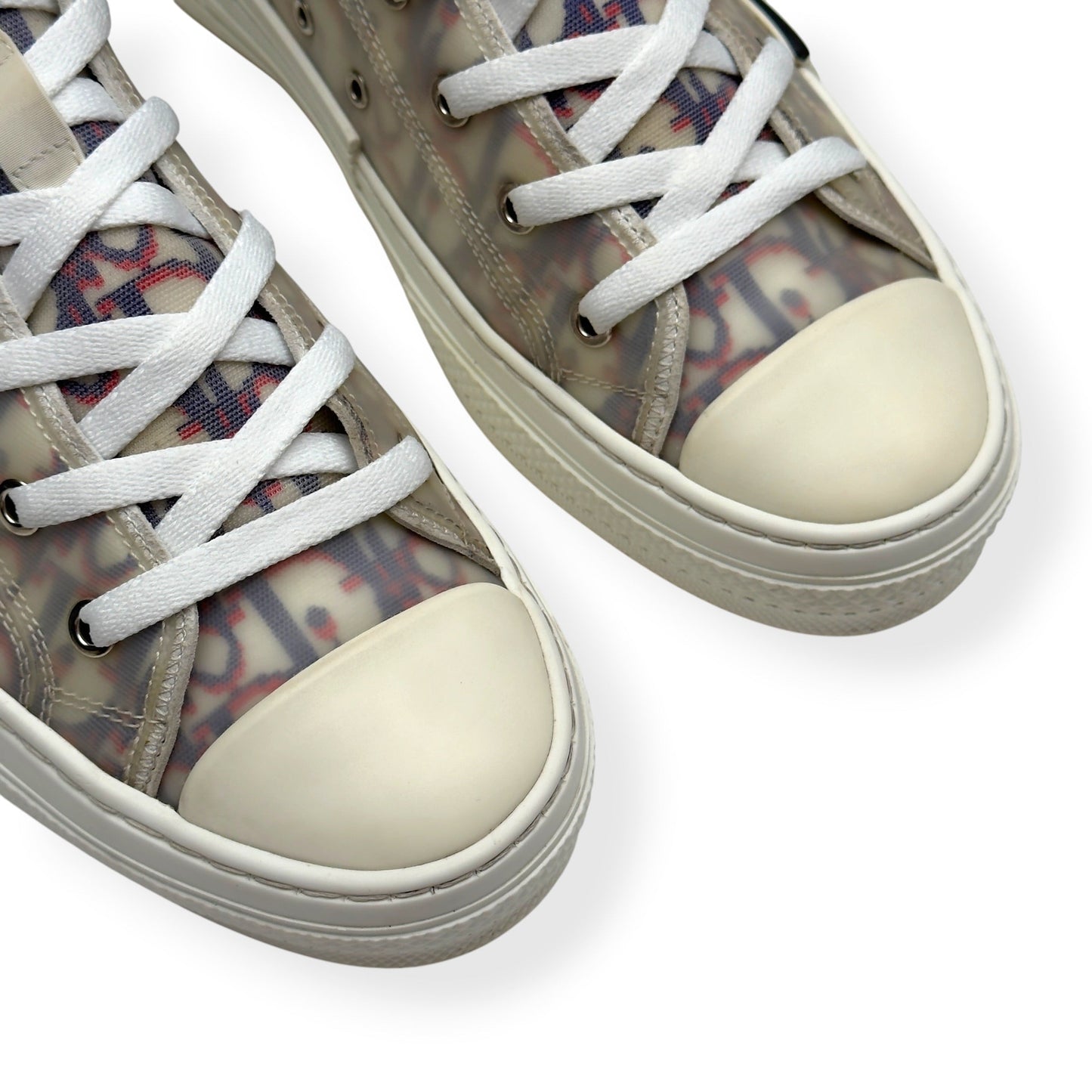 DIOR B23 OBLIQUE HIGH-TOP SNEAKER MULTICOLOURED 40 / UK6 | UK 6, Red