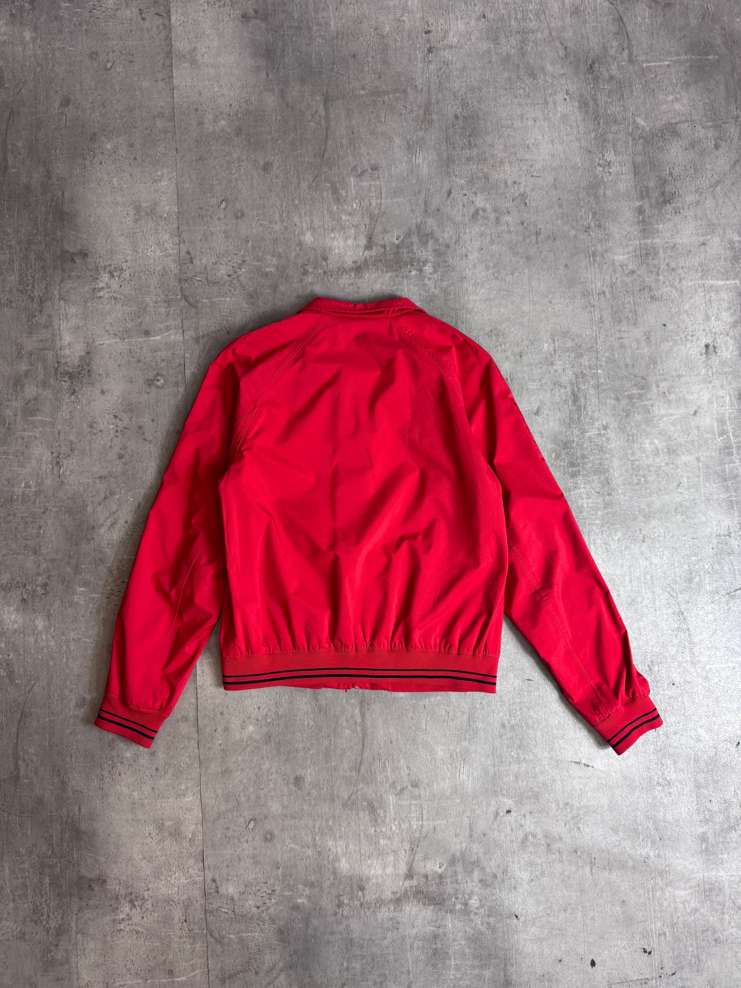 Prada Luna Rossa Red Nylon Bomber Jacket