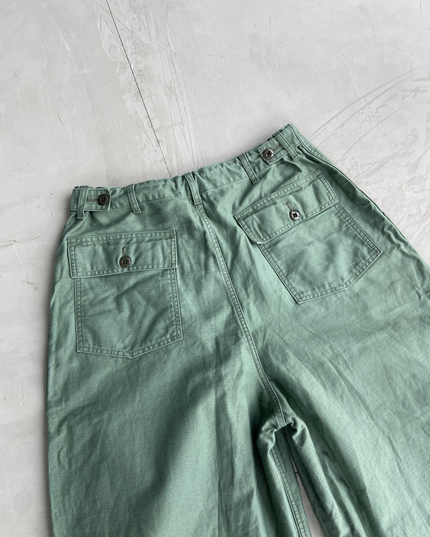 NEEDLES H.D FATIGUE PANTS TROUSERS - M | Medium, Green