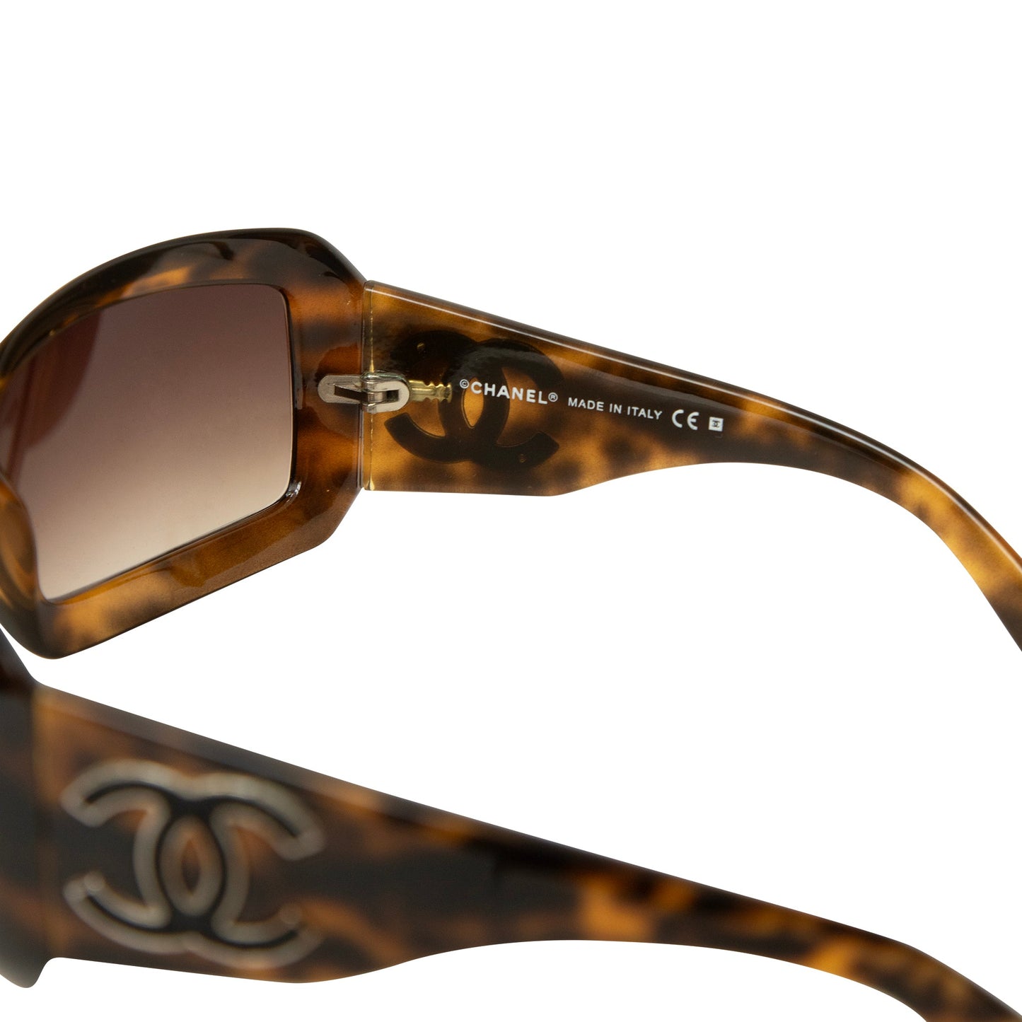 Chanel Brown Oversized Sunglasses (6022-Q)