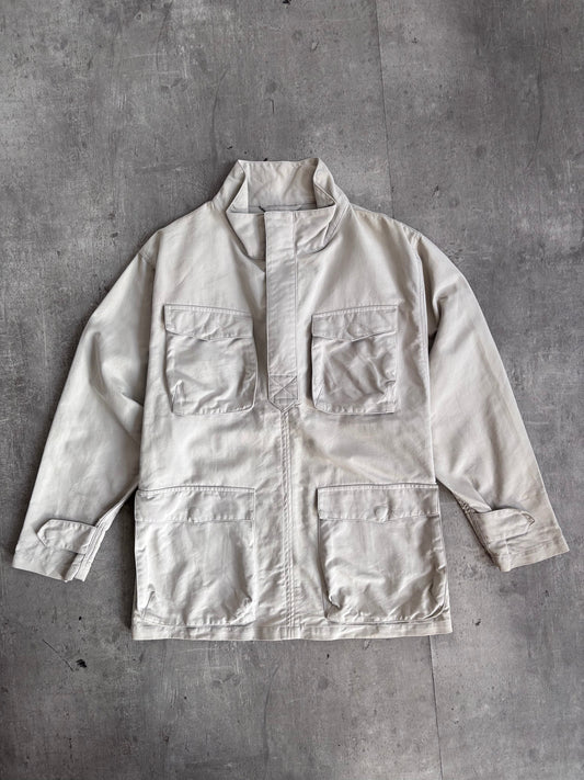 S/S 2002 Raf Simons Beige Utility Jacket