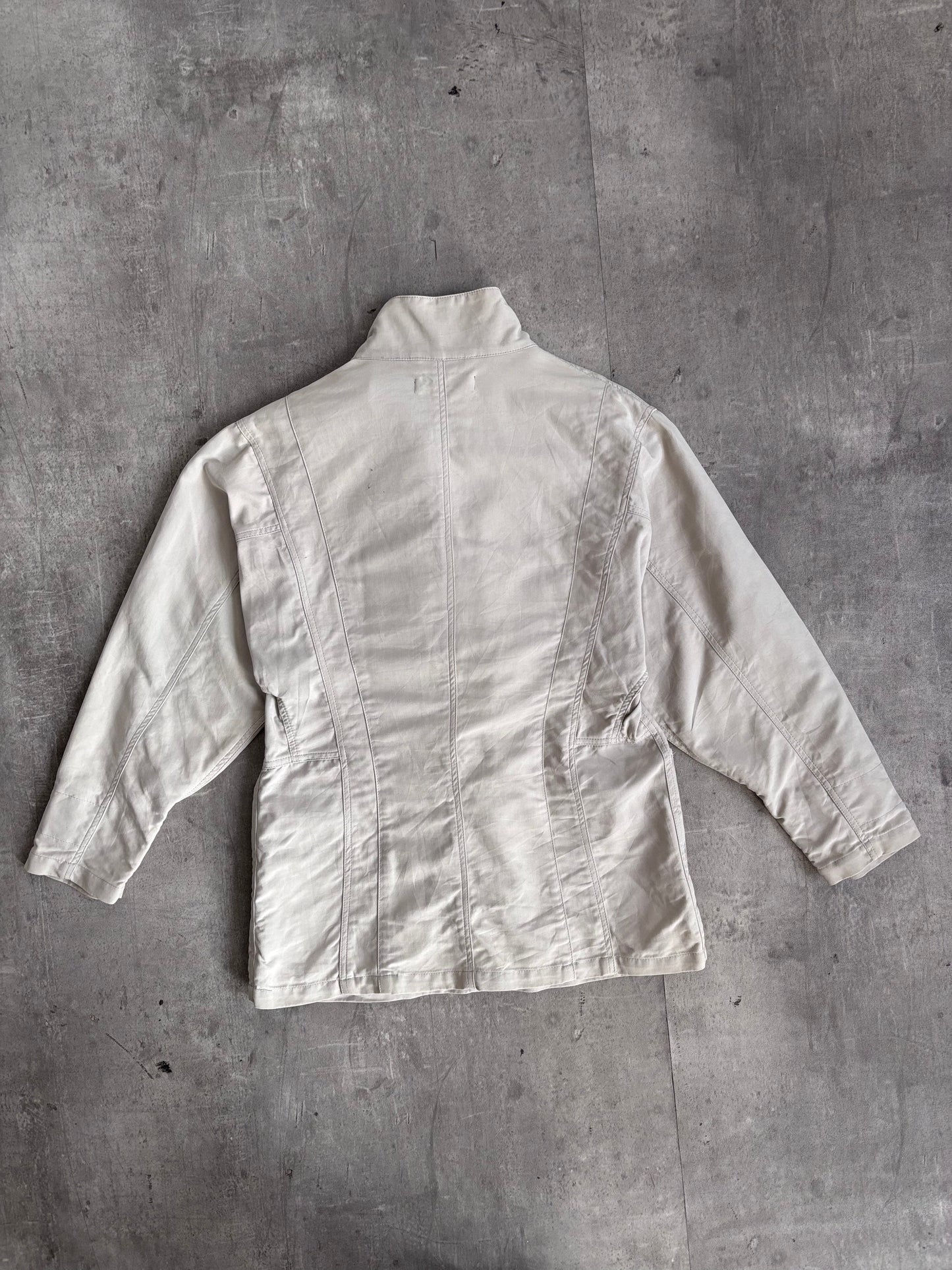 S/S 2002 Raf Simons Beige Utility Jacket