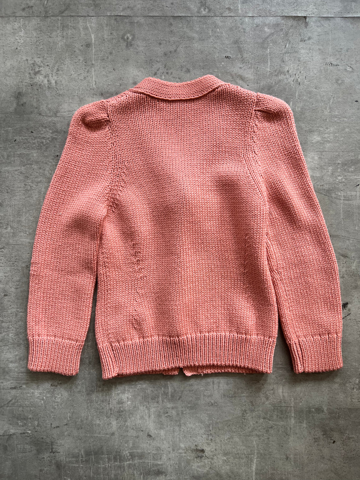 Louis Vuitton Pink Wool Brooch Detail Cardigan FA:276 (SC829) | Small, Pink