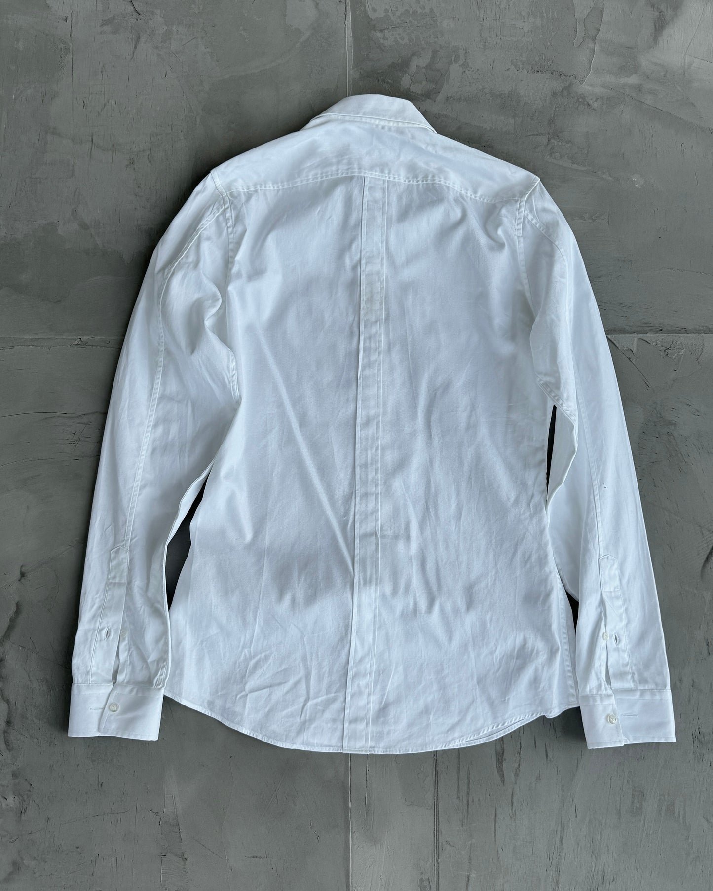 Gucci White Dress Shirt | S/M, White