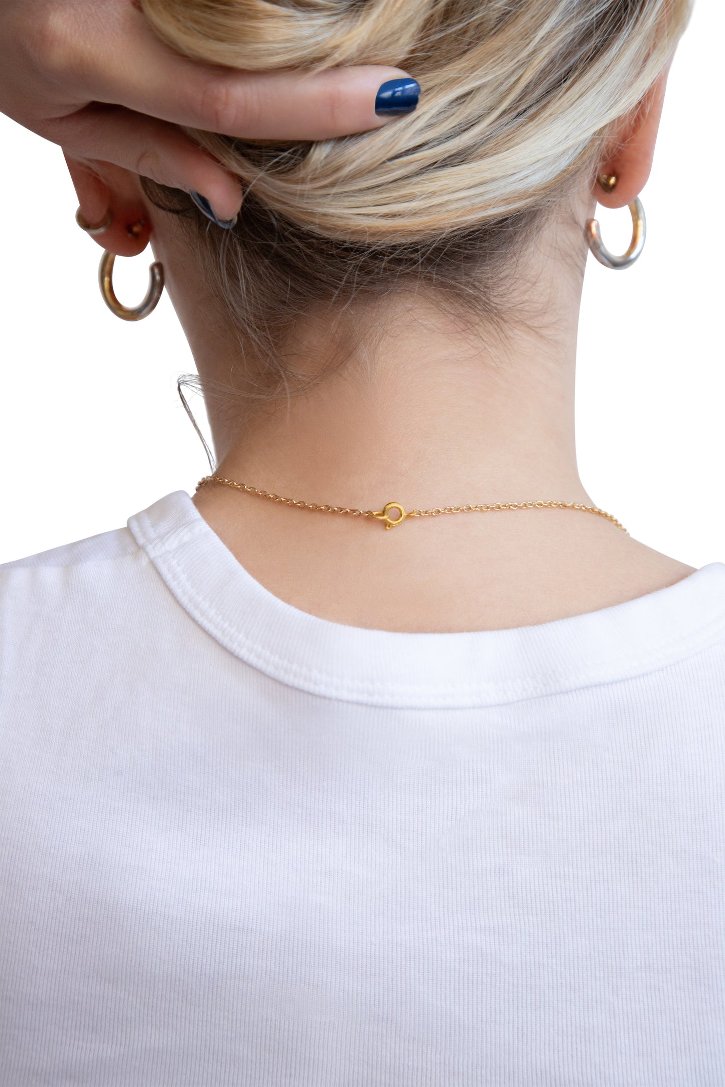 VT Rework: Chanel Gold Plated Circular Pendant Chain Necklace