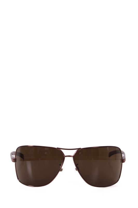 Chanel Aviator Lizard Effect Sunglasses Brown | O/S, Brown