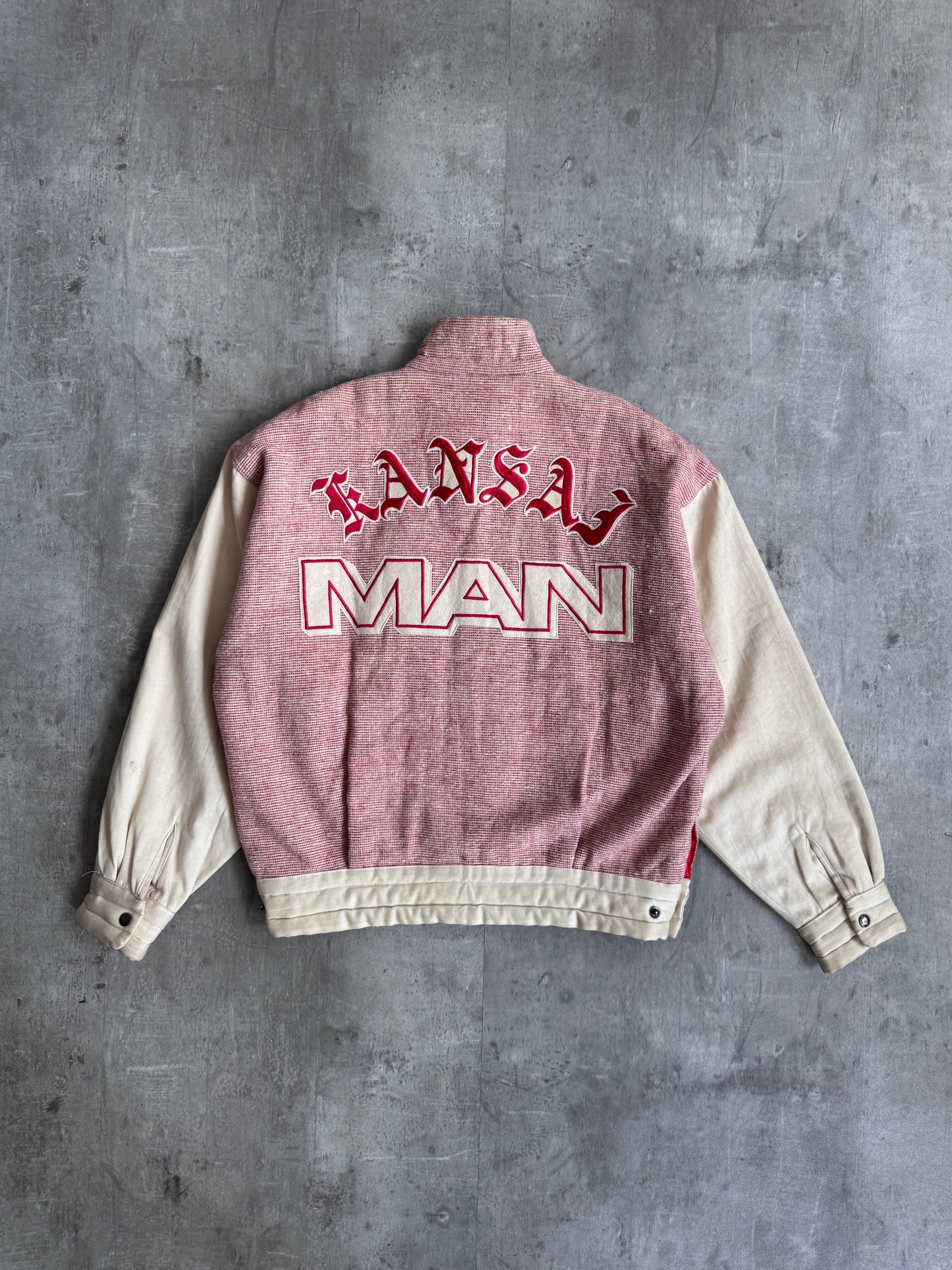 Kansai Yamamoto Embroidered Varsity Jacket