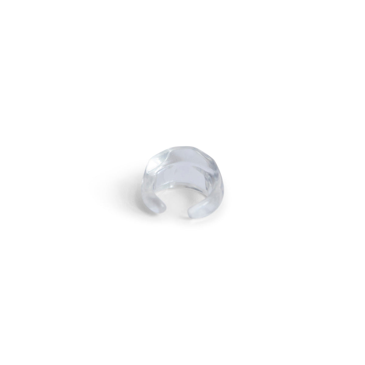 Resin Ring: Detached Clear | O/S, Clear