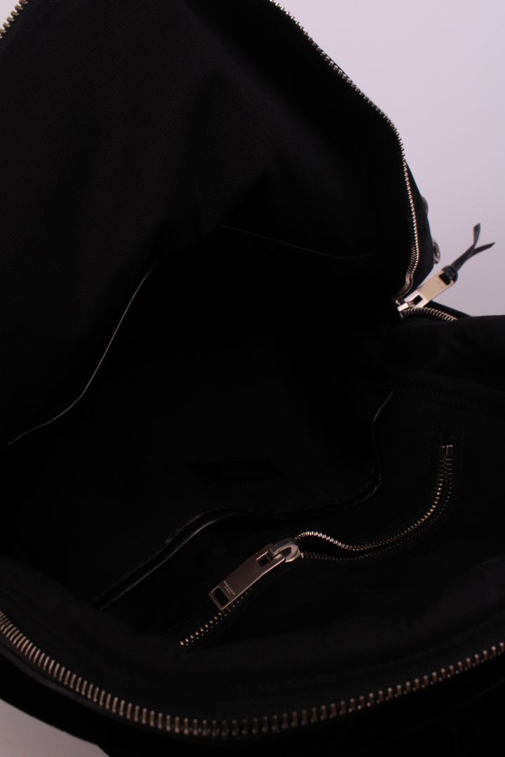 Saint Laurent Velvet City Backpack Black | O/S, Black