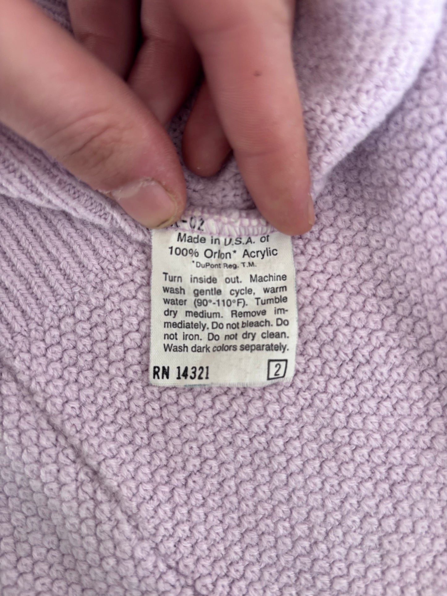 Christian Dior Light Pink V-Neck Knitted Sweater