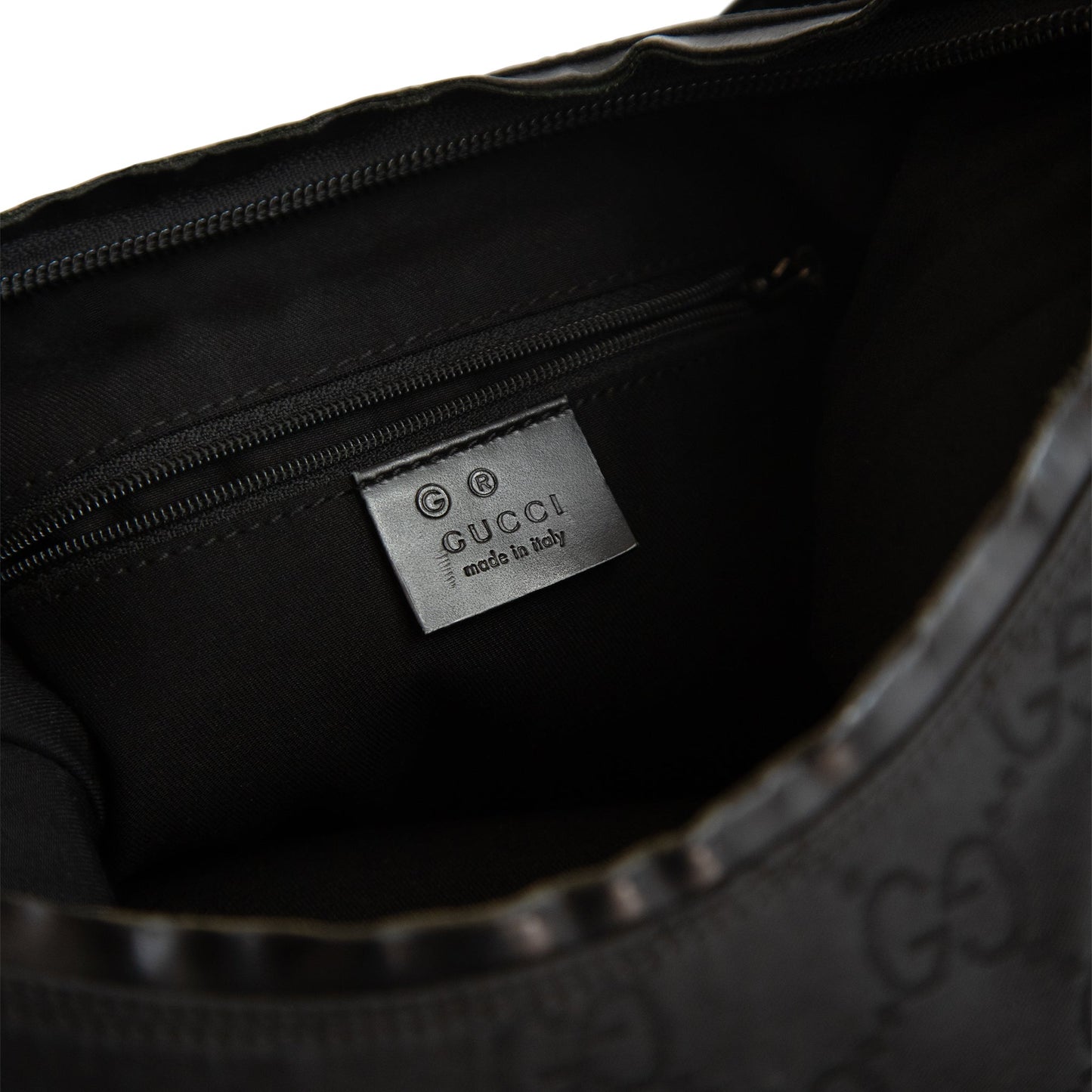 Gucci Nylon Hobo Shoulder Bag