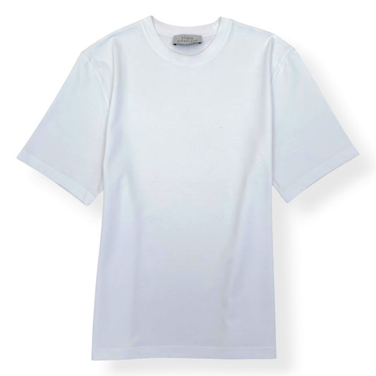 STUDIO NICHOLSON CREWNECK COTTON T-SHIRT WHITE S | Small, White