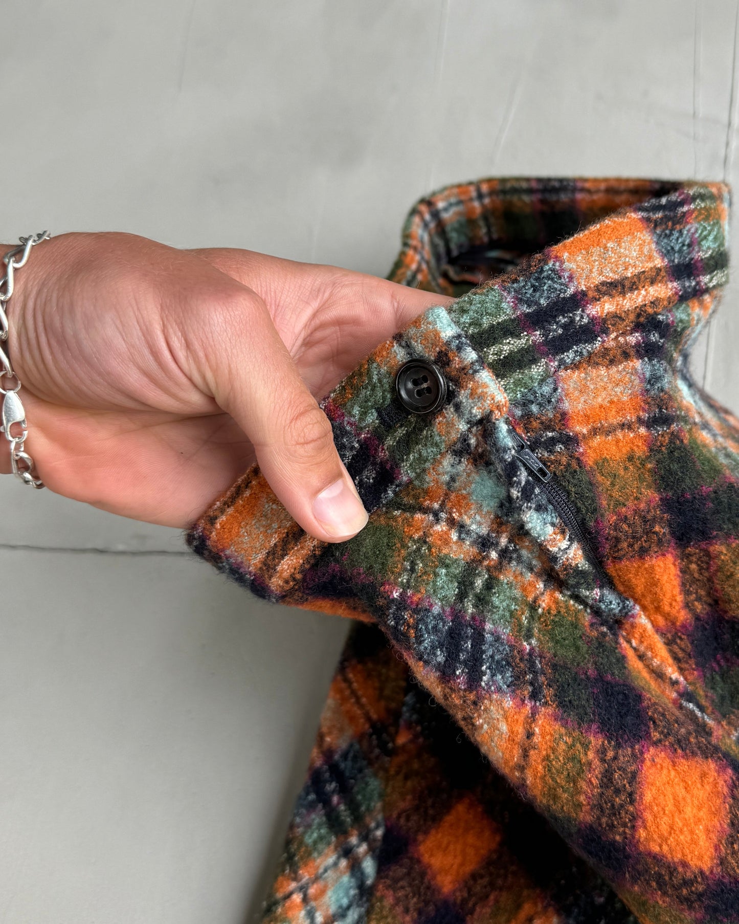 COMME DES GARCONS AW98 WOOL TARTAN MAXI SKIRT - XS | XS, Multicoloured