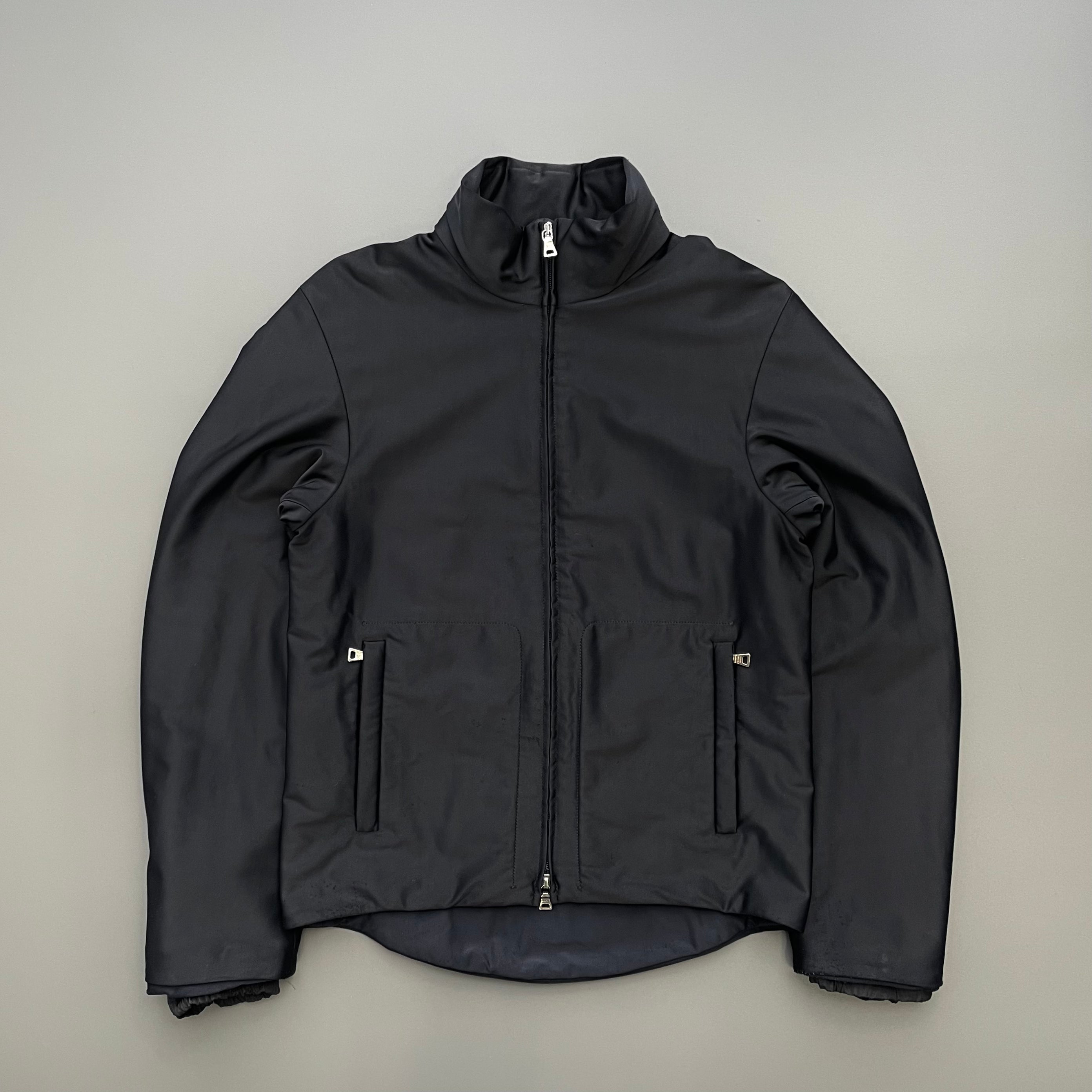 ジャケット・アウター 00s PRADA tailored jacket dark navy Prada Sport Navy 99/00 Technical Jacket – Known Source