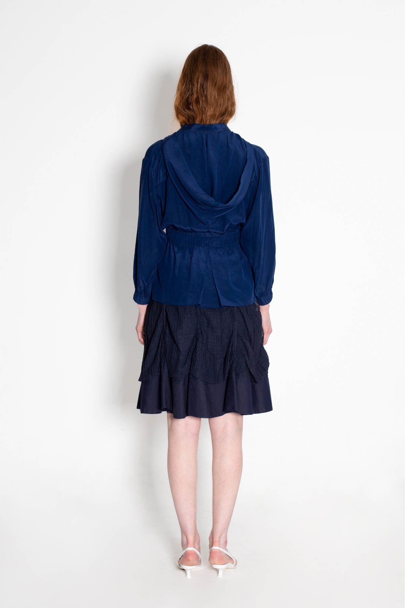 Prada Navy Skirt