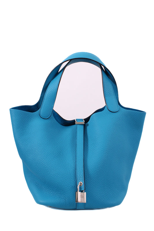 Hermes Picotin 22" Handbag Blue | O/S, Blue