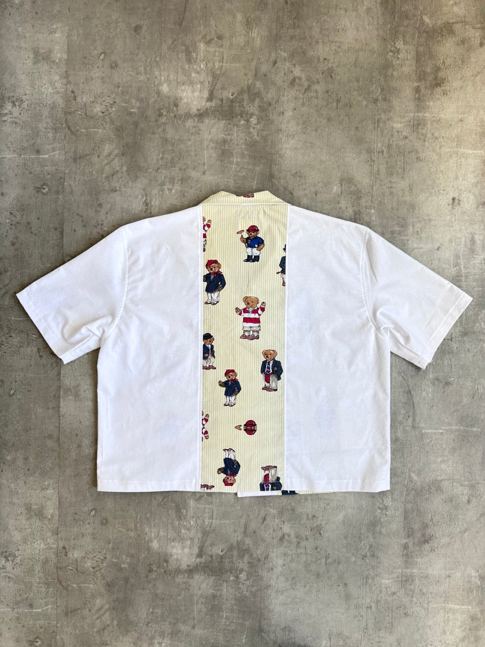 VT Rework: Ralph Lauren Teddy Bear Stripe Shirt