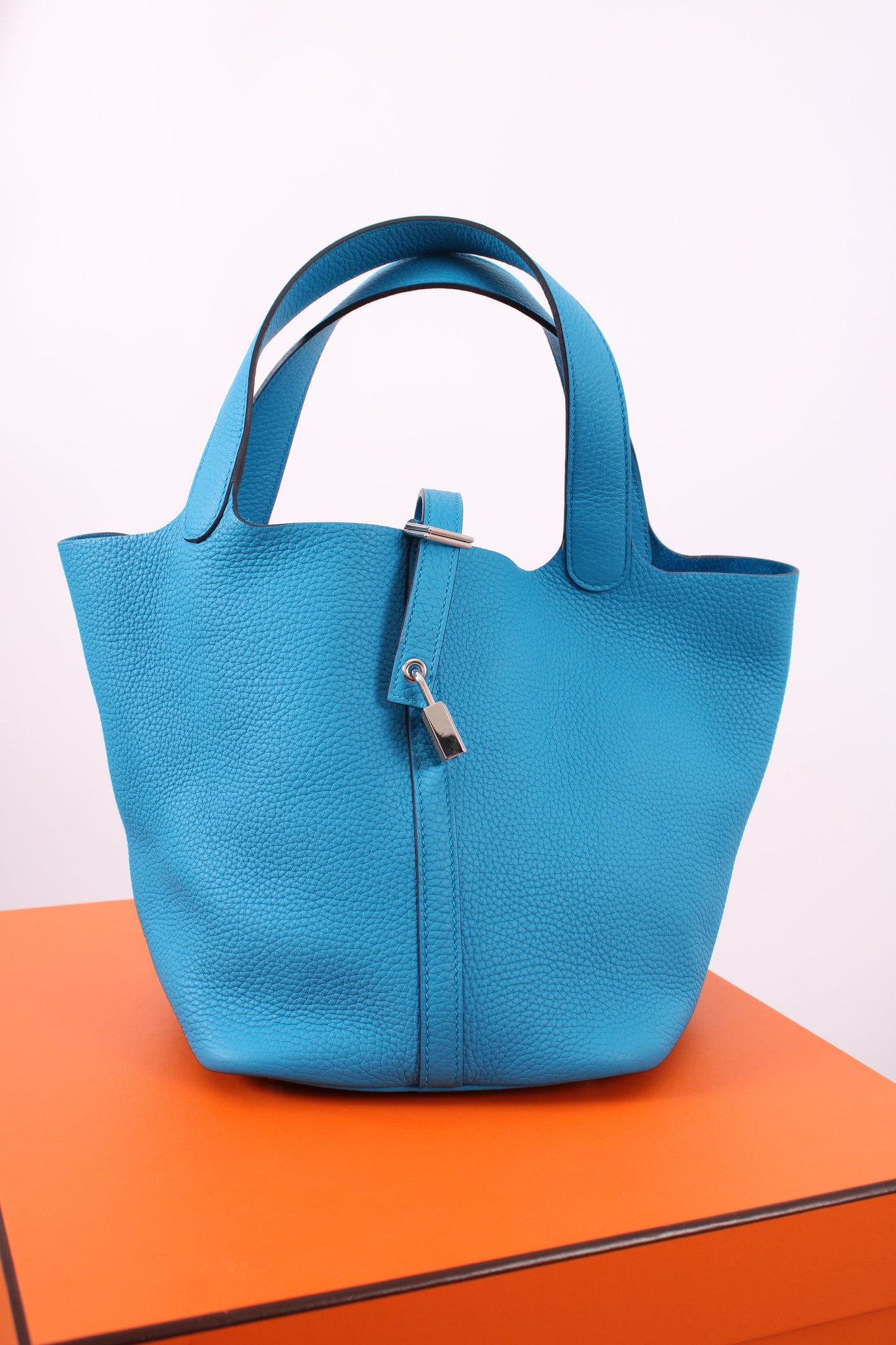 Hermes Picotin 22" Handbag Blue | O/S, Blue
