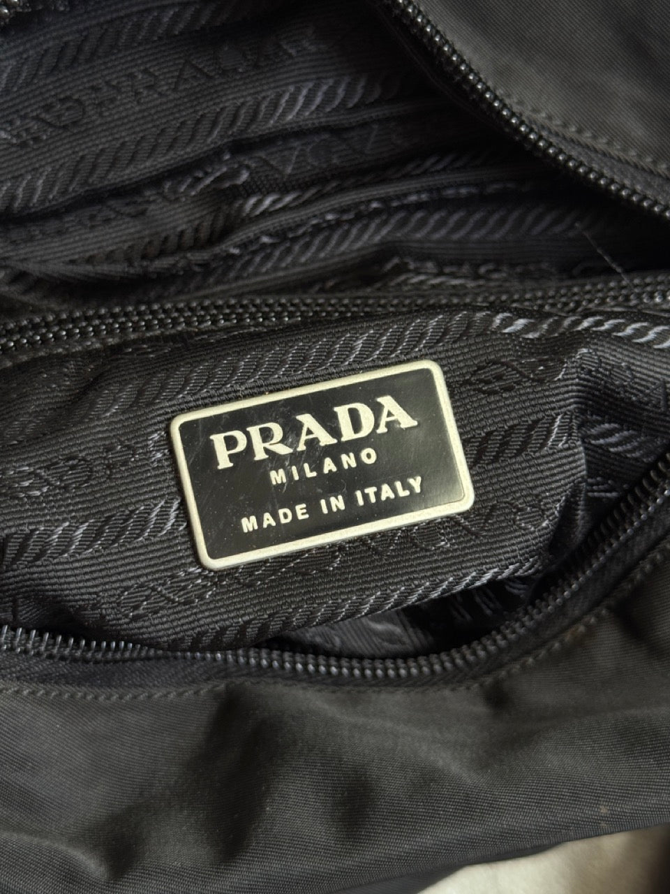 Prada 2005 Tessuto Nylon Mini Tote Bag