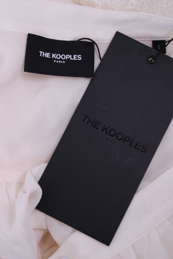 The Kooples Lace Blouse Off-White M | Default Title, White