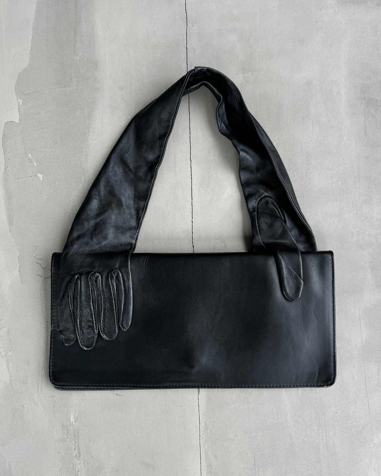 MARTIN MARGIELA X H&M AW07 RE-EDITION 'GLOVE CLUTCH' BAG | O/S, Black