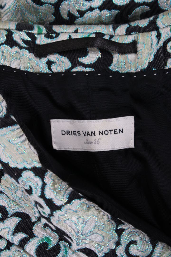 Dries Van Noten Blazer Green/ Black 8 | Default Title, Multicoloured