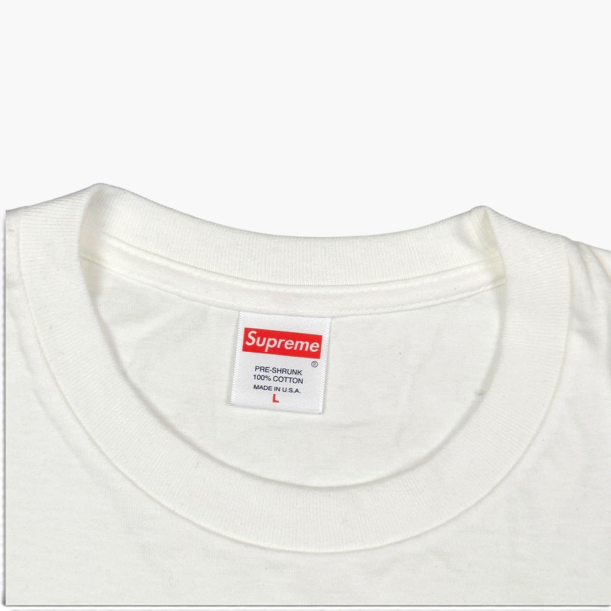 SUPREME CHART T-SHIRT WHITE L | Large, White