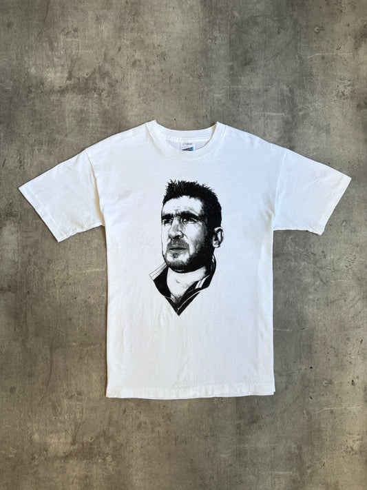 1990's Eric Cantona Single Stitch Portrait Graphic Tee