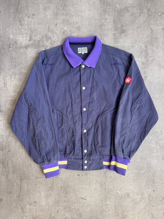 Cav Empt Japan Blue Canvas Embellished Deck Jacket