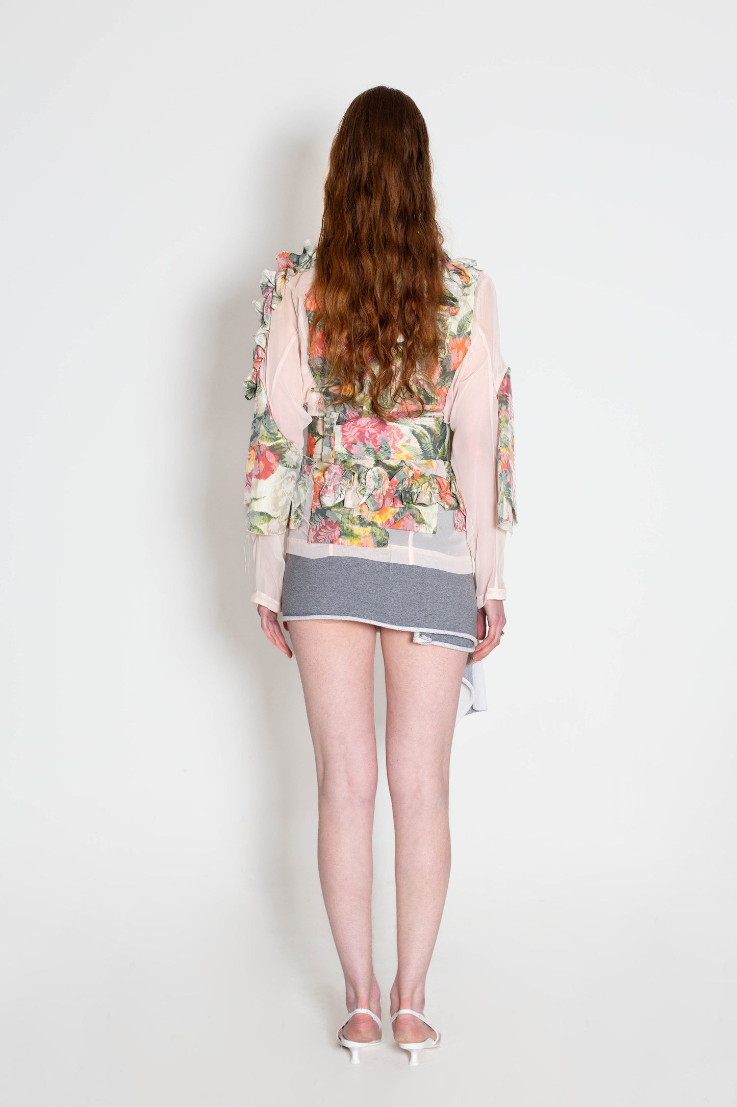 Comme Des Garçons Floral Blazer