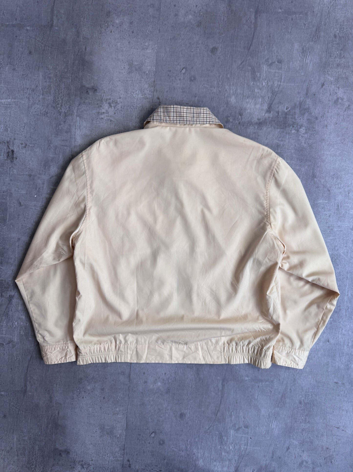 YSL Butter Yellow Lightweight Bomber Jacket