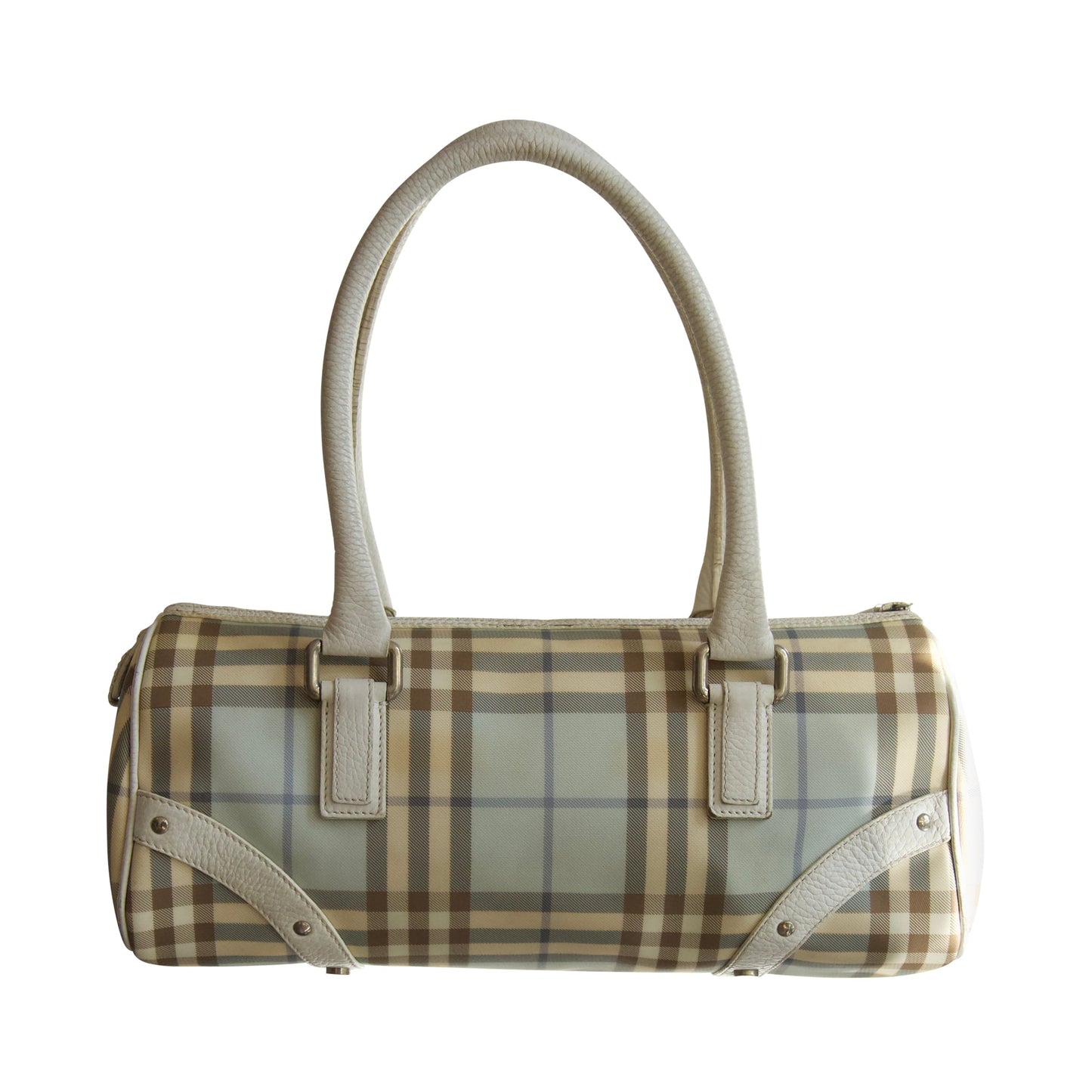 Burberry Baby Blue Papillon Nova Check Bag