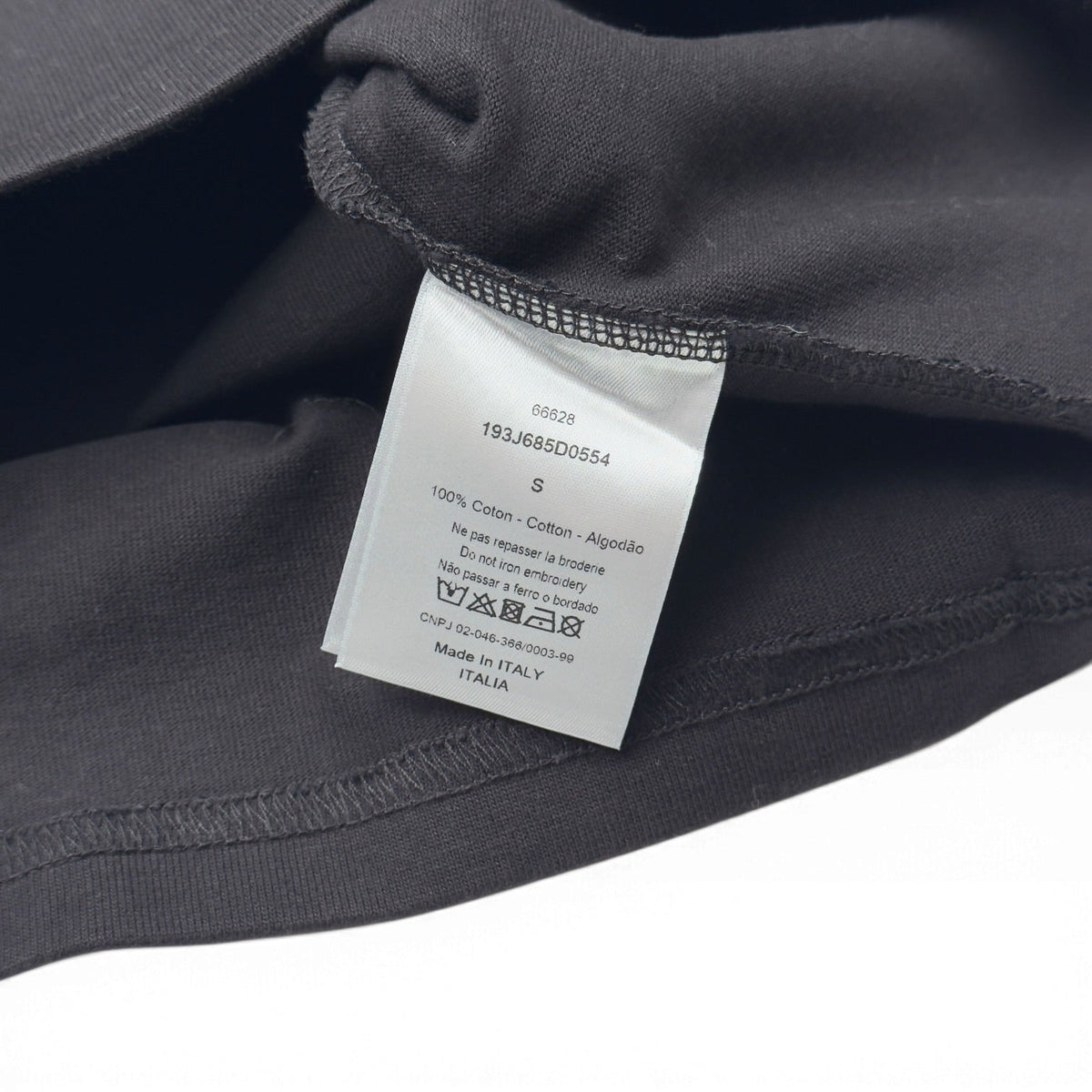 DIOR X KENNY SCHARF LOGO T-SHIRT BLACK S | Small, Black