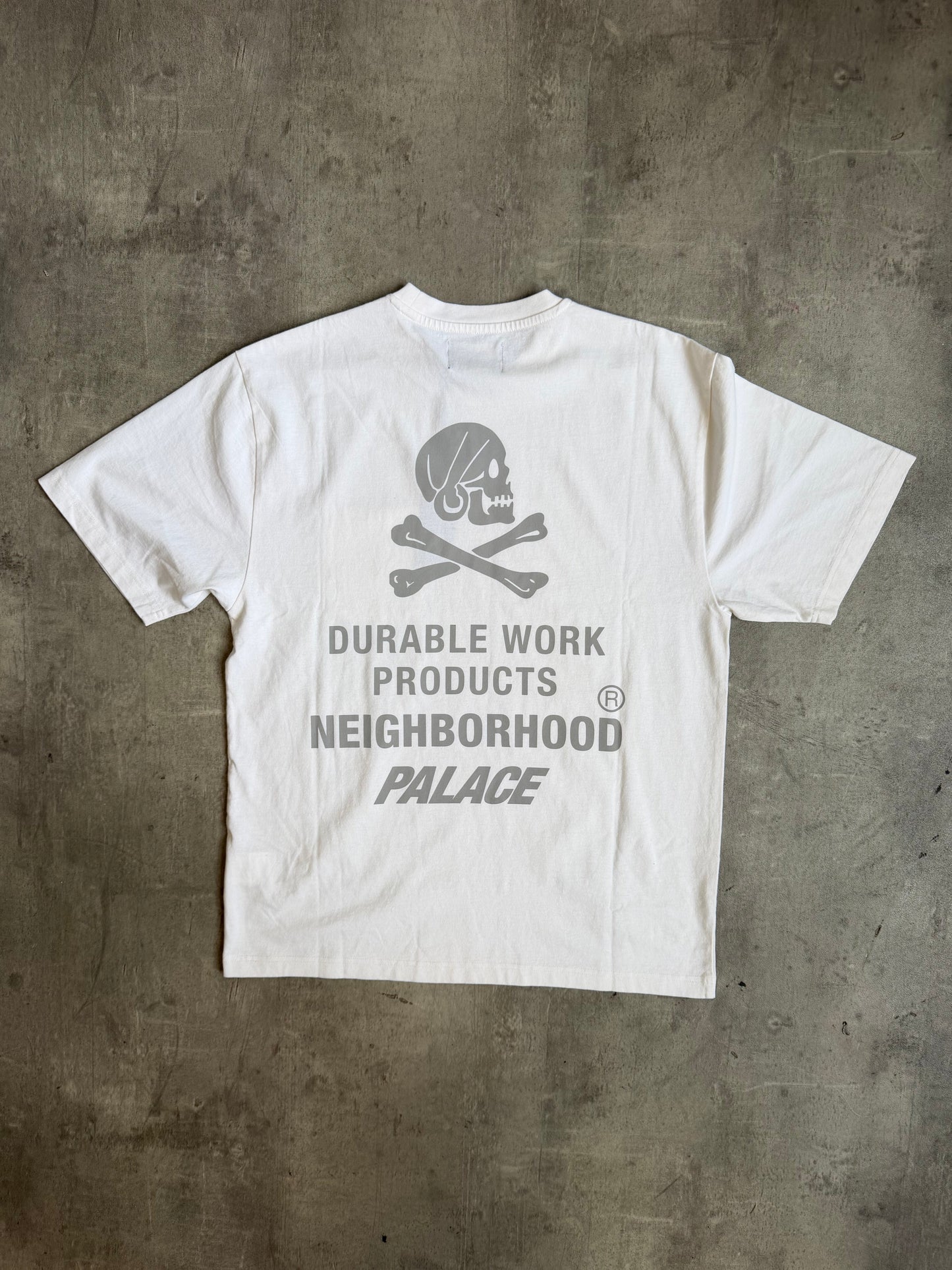 PALACE NEIGHBORHOOD POCKET T-SHIRT WHITE