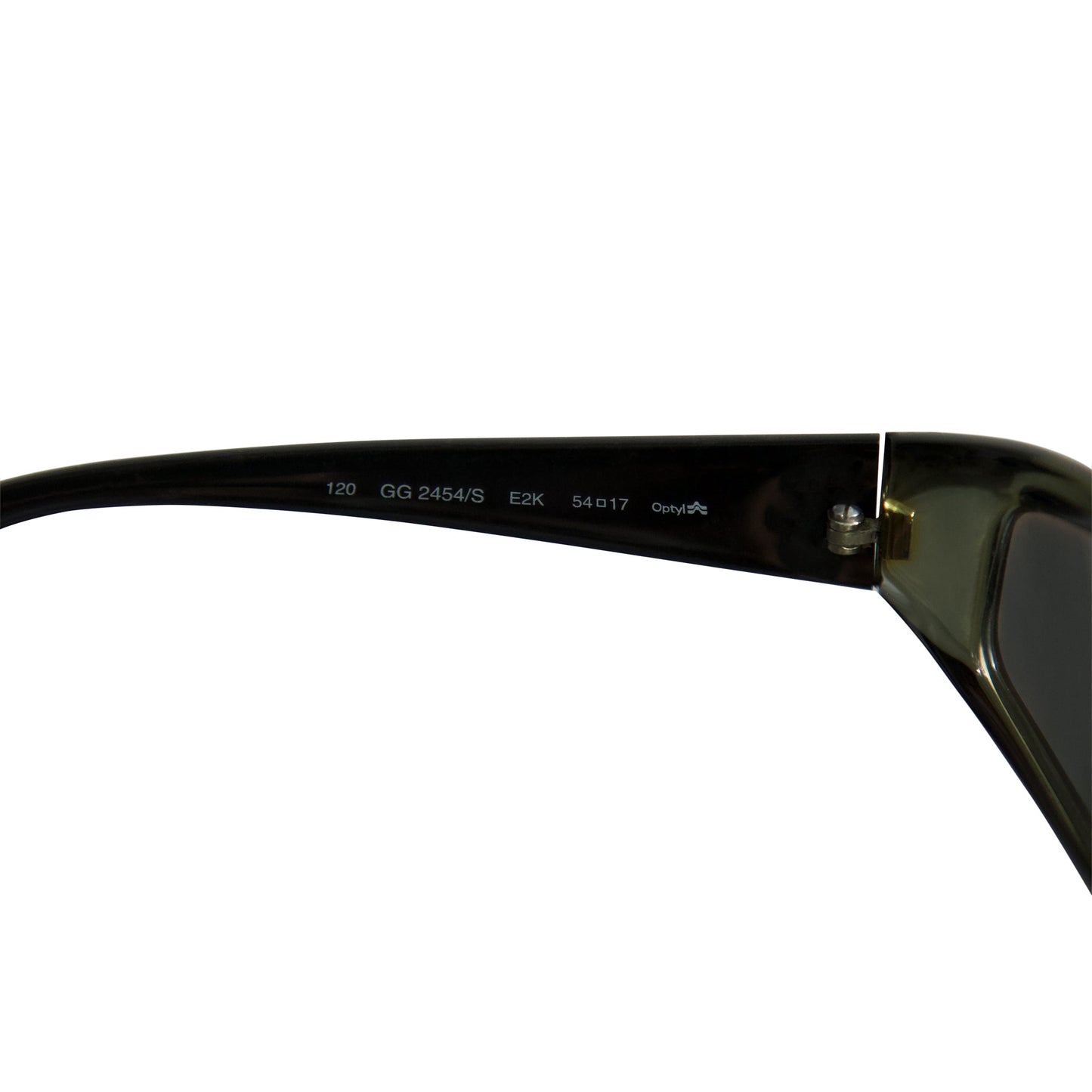 Gucci Olive GG 2454/S Sunglasses (SOLD AS SEEN)