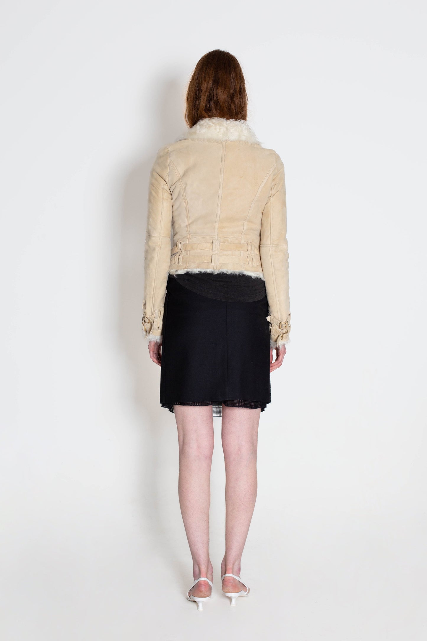 Le Ciel Bleu Fur Jacket