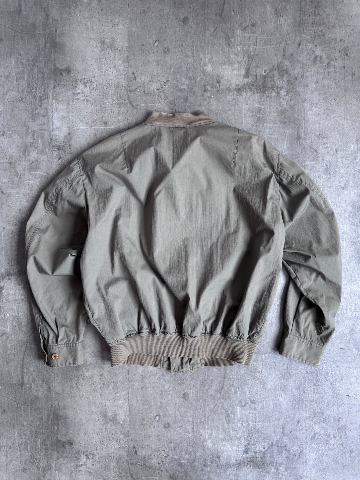 Christian Dior Khaki Green Lightweight Bomber