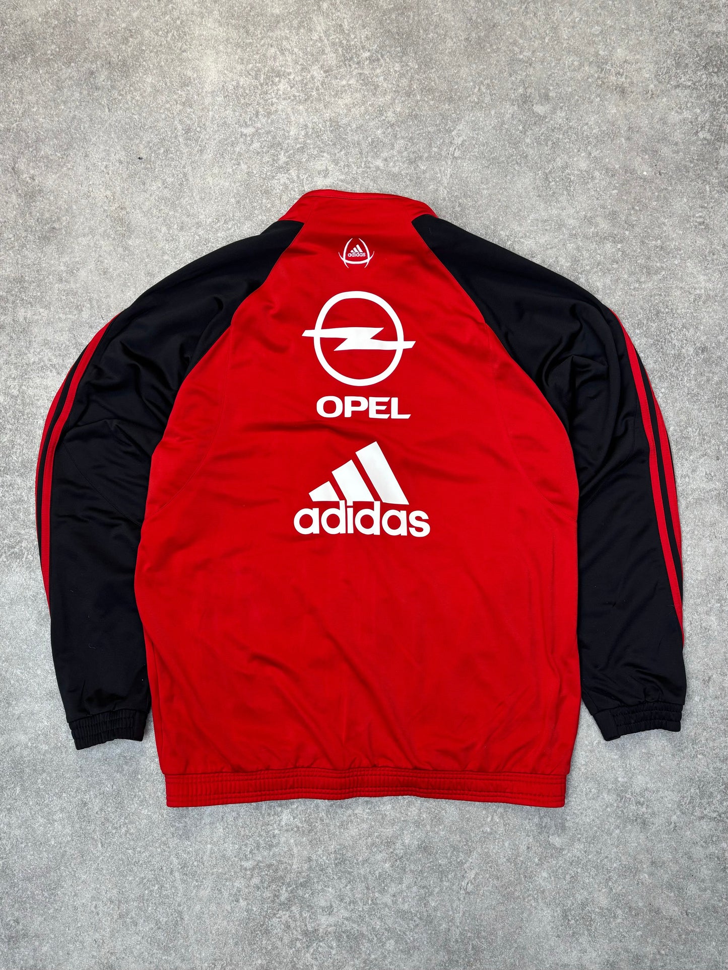 2004 AC Milan X Adidas Training Track Jacket | Extra Large, Red