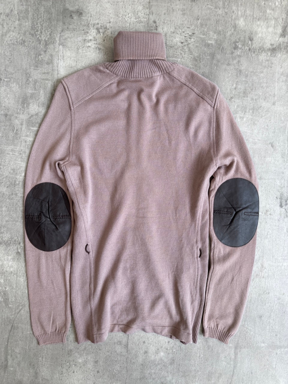 Prada Mauve Knit Zipper