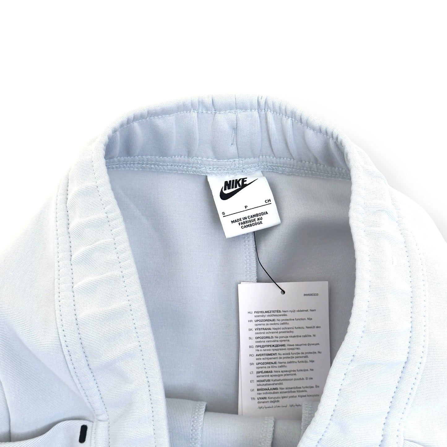 NIKE TECH FLEECE JOGGERS WHITE / GREY / PINK S | Small, Multicoloured