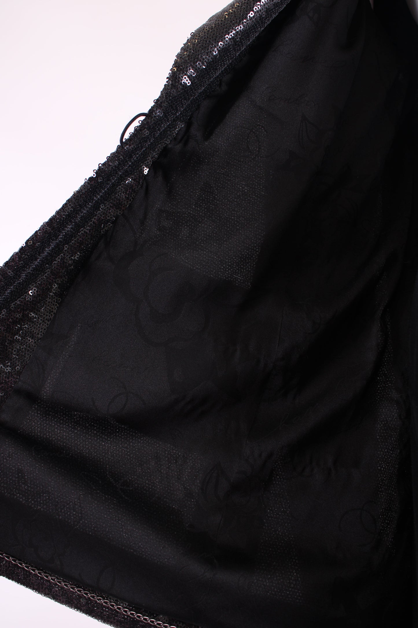 Black Chanel Sequin Jacket | Default Title, Black