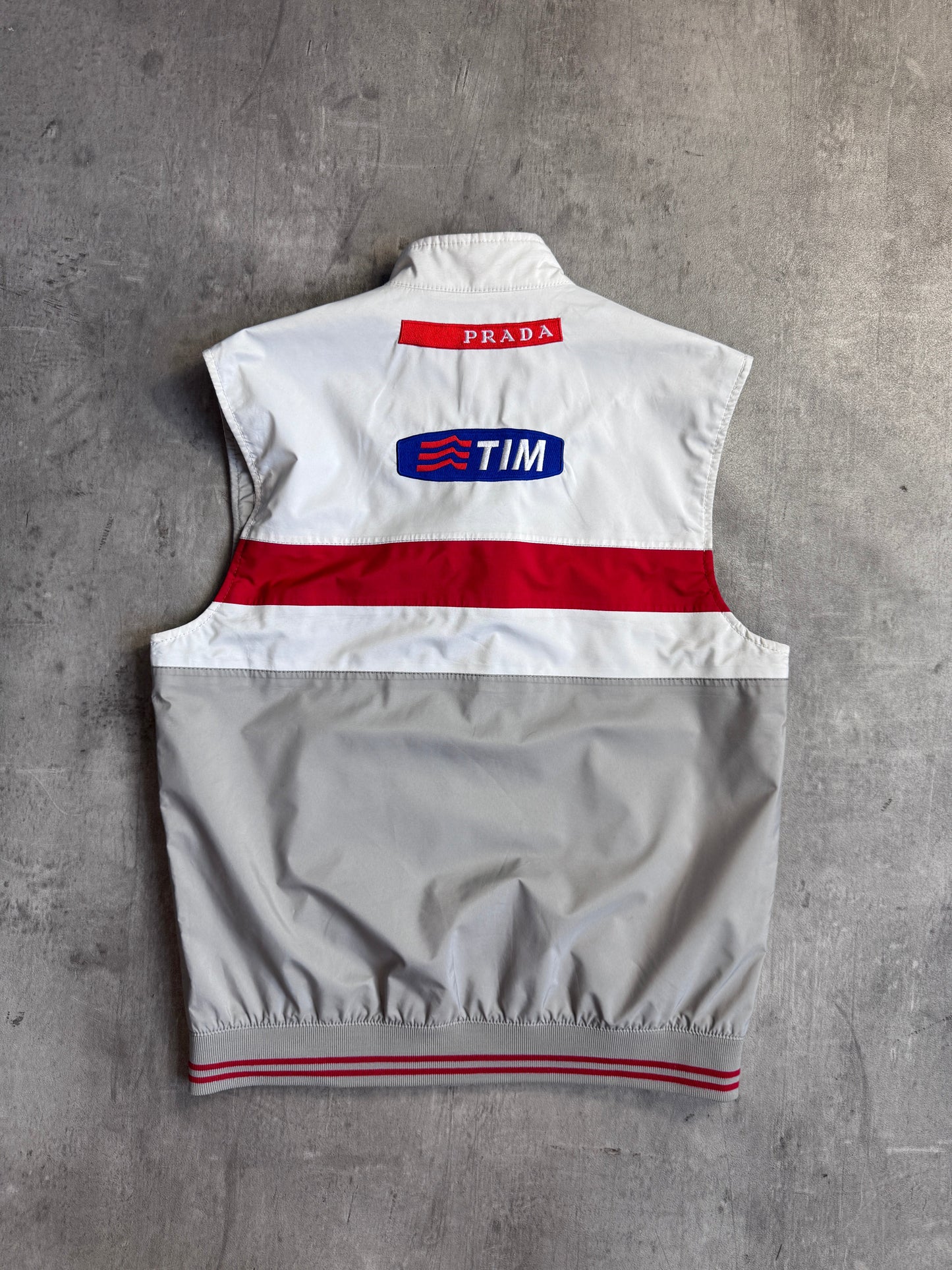 2006 Prada Grey Luna Rossa Technical Gilet