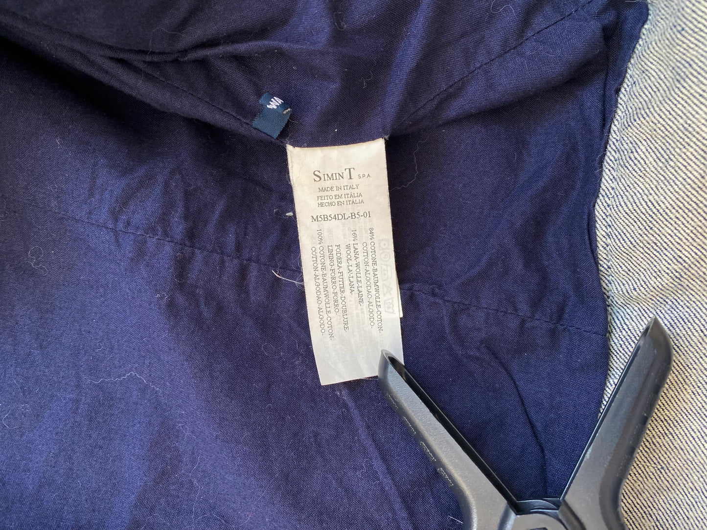 90s Armani Jeans cropped denim jacket