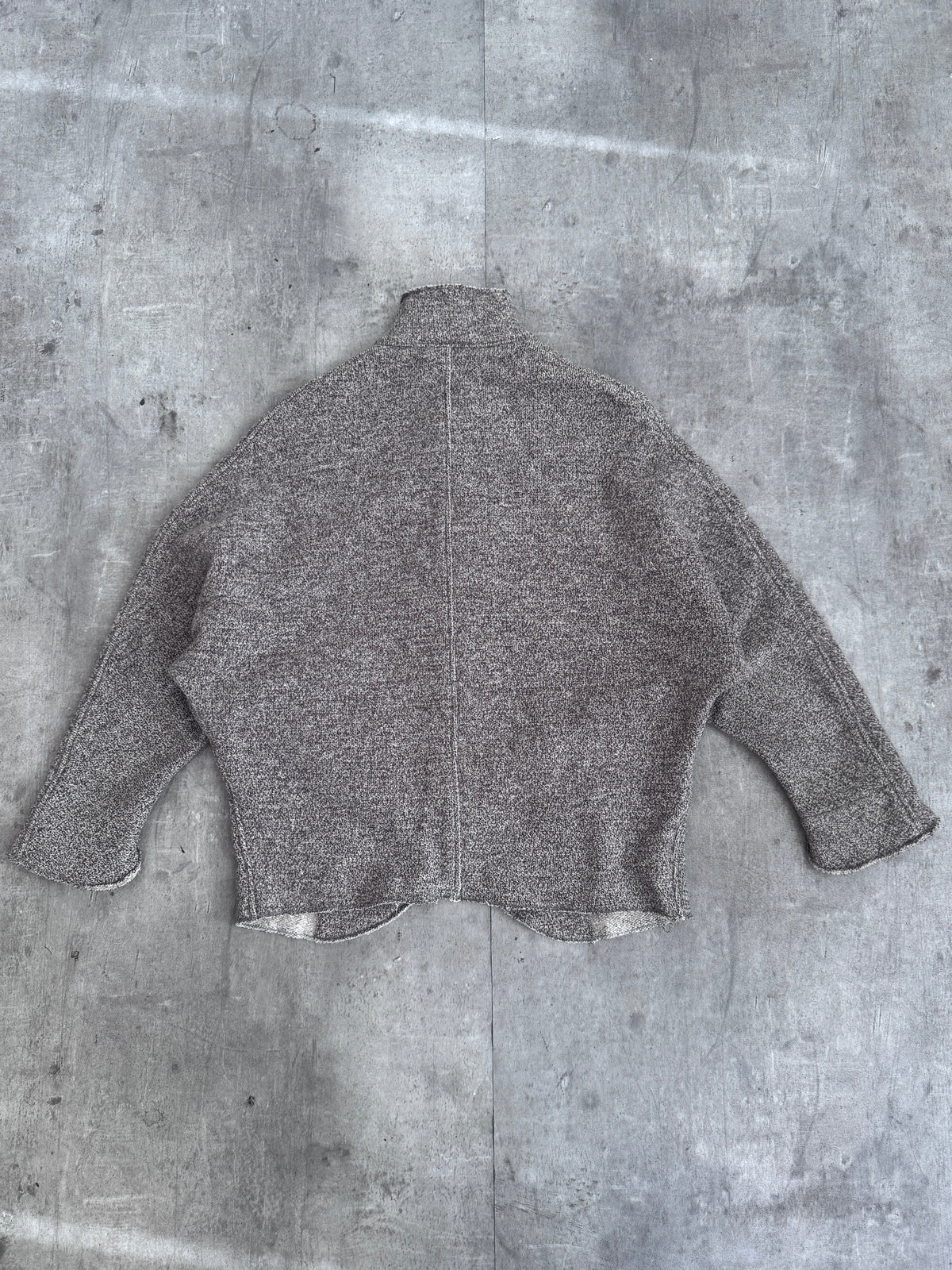 Kapital Marled Wool Dolman Jacket | Medium, Multicoloured