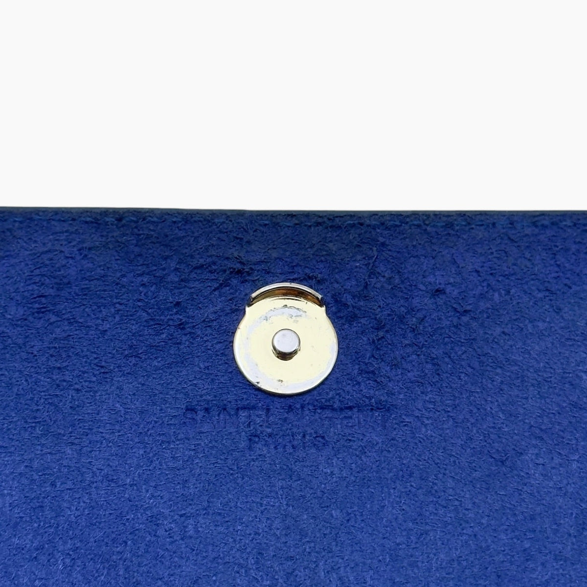 SAINT LAURENT YSL KATE CHAIN SHOULDER BAG ROYAL BLUE / GOLD M | O/S, Blue