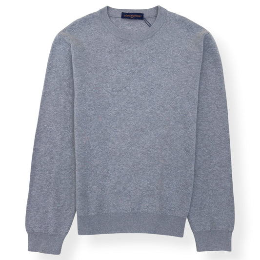 LOUIS VUITTON SAFARI MONOGRAM POINTED PULLOVER GREY XXL | XXL, Grey
