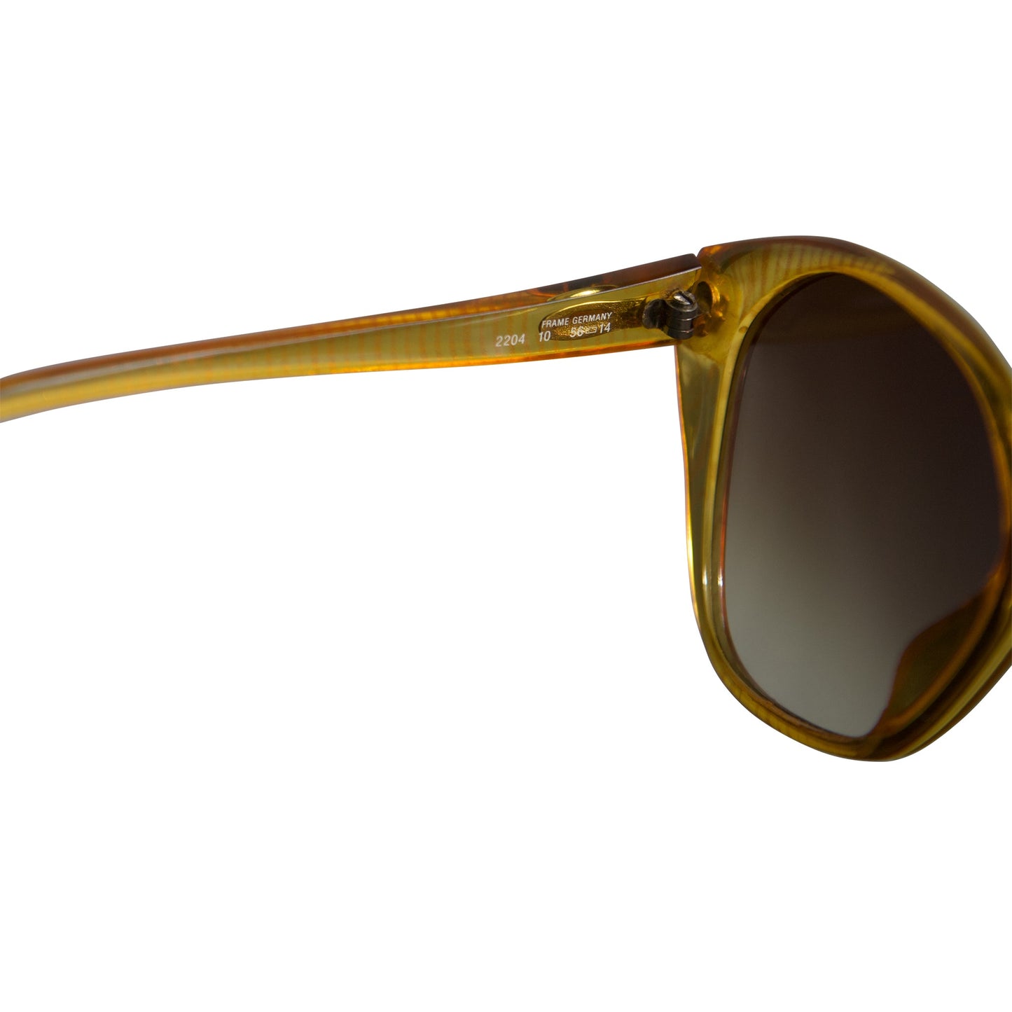 Christian Dior Enlarged Yellow Sunglasses 2204 10
