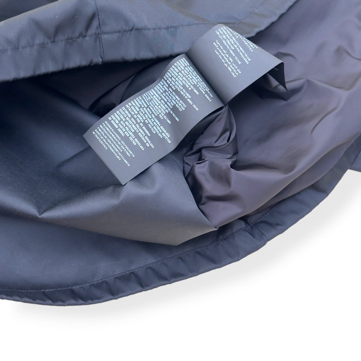 PRADA RE-NYLON BLOUSON JACKET BLACK L | Large, Black