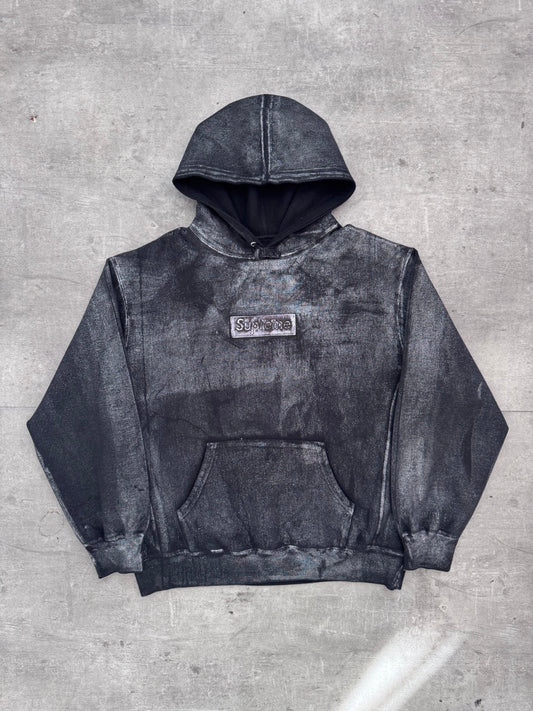 Supreme x Maison Margiela Black Hoodie (SD177). FA276 | Extra Large, Multicoloured