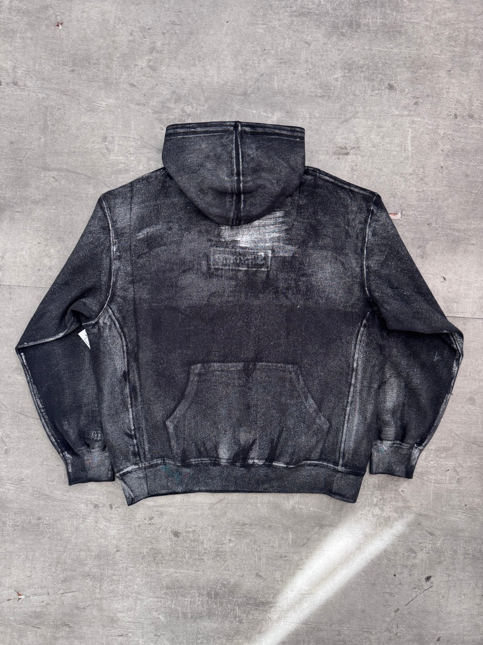 Supreme x Maison Margiela Black Hoodie (SD177). FA276 | Extra Large, Multicoloured